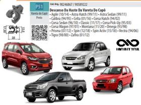 1 Presilha Grampo da Haste Vareta do Capô - Agile Calibra Celta Corsa Montana-P51 1 Presilha Grampo da Haste Vareta do Capô - Agile Calibra Celta Corsa Montana-P51
