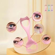 1 Protetor De Silicone Para Aplicação de Mascara de Cílios Delineador e Sombra nos Cílios