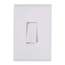 1 Pulsador Campainha Com Placa 10A Liz Tramontina