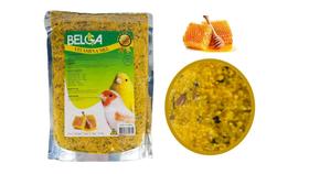 1 Ração Mistura / Passarinho Canários Pintassilgos de Vitamina com Mel 500g 1 Ração Mistura / Passarinho Canários Pintassilgos de Vitamina com Mel 500g