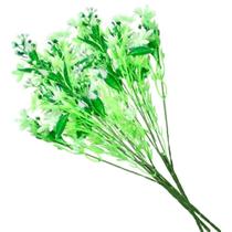 1 Ramo Decoração Arranjo Planta Artificial 5 Galhos Cada 36cm 1 Ramo Decoração Arranjo Planta Artificial 5 Galhos Cada 36cm