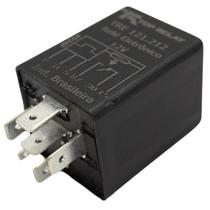 1 Rele Auxiliar Eletrônico Ligação Um Toque 12v 40a 6 Pinos