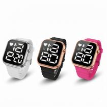 1 Relogio Led colorido digital Ultra a prova dagua