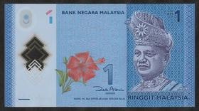 1 Ringgit 2011 FE Malasia Ásia Polímero