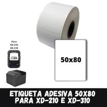 1 Rolo de Etiqueta adesiva termica Xd210 xd310 - 50x80 1 Rolo de Etiqueta adesiva termica Xd210 xd310 - 50x80