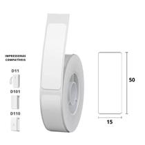 1 Rolo Etiqueta Niimbot D110 D101 D11 15x50mm (130pçs) 1 Rolo Etiqueta Niimbot D110 D101 D11 15x50mm (130pçs)