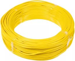 1 Rolo Fio 1,5mm Elétrico x 100m Cabo Flexivel AMARELO 1 Rolo Fio 1,5mm Elétrico x 100m Cabo Flexivel AMARELO