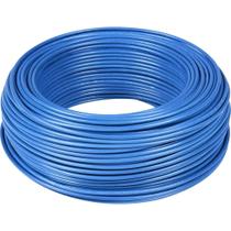 1 Rolo Fio Elétrico 10mm X 50 Metros Cabo Flexível -AZUL 1 Rolo Fio Elétrico 10mm X 50 Metros Cabo Flexível -AZUL