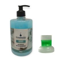 1 Sabonete Líquido Grande 500ml Cheiroso Perfumado Válvula Pump Marca Senalândia Aromas - Envio Já