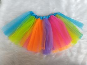 1 Saia De Tule Unicórnio Infantil 30cm 1 Saia De Tule Unicórnio Infantil 30cm