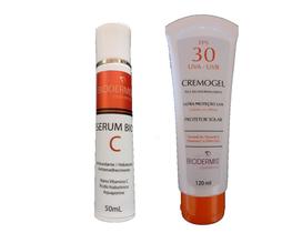 1 Serum C 50ml e 1 Cremogel 30 120ml Biodermis Cosméticos