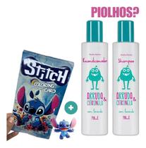 1 Shampoo + 1 Recondicionador Contra Piolhos + Coloring card 1 Shampoo + 1 Recondicionador Contra Piolhos + Coloring card