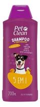 1. Shampoo 5 em 1 Pet Clean 2 em 1 700ml