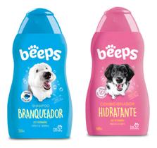 1 Shampoo Pet Branqueador E 1 Condicionador Beeps 1 Shampoo Pet Branqueador E 1 Condicionador Beeps