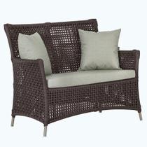 1 Sofá Área Externa Igapó Alumínio Pintura Fendi Corda Náutica Estofado Impermeável 3