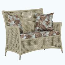 1 Sofá Área Externa Igapó Alumínio Pintura Fendi Corda Náutica Estofado Impermeável 6