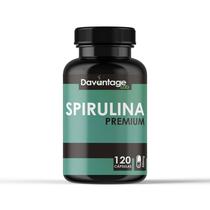 1 Spirulina Pura Premium Capsulás, Rica em Proteínas 500mg