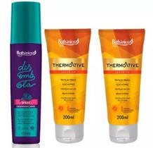 1 Spray Desembola + 2 Leav-in Thermoative Bothânico Hair