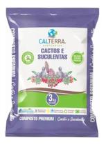 1 Substrato Premium P/ Suculentas E Cactos, Calterra 3kg