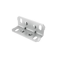 1 Suporte Prateleira Cantoneira 46x17mm 4 Furos Aço