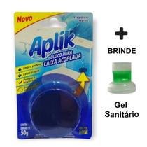 1 Tablete Caixa Acoplada Privada Água Perfumada Frescor Detergente Sanitário 50g da Aplik - Envio Já