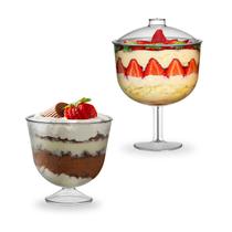 1 taça tropical 1,3 com tampa + 1 taça 15x15 1500ml