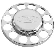 1 Tampa Cubo Cromada Traçao Ford 3/4 1 Tampa Cubo Cromada Traçao Ford 3/4