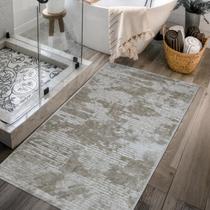 1 Tapete Banheiro Absorvente Luxo Grande 60x120 Nz Lua 09