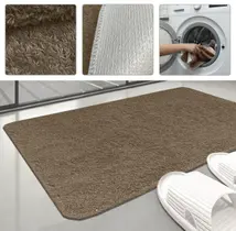 1 Tapete Banheiro Eco Algodão Reciclado Pode Lavar a Máquina Oa Hig Caq 45x60cm 1 Tapete Banheiro Eco Algodão Reciclado Pode Lavar a Máquina Oa Hig Caq 45x60cm