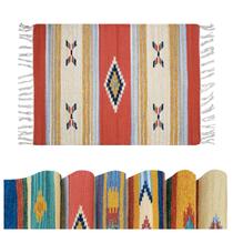 1 Tapete Banheiro Kilim Absorvente 100% Algodão 60 x 90 Vr