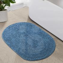 1 Tapete Banheiro Lavabo Algodão Absorvente Macio Mtaz 40x60