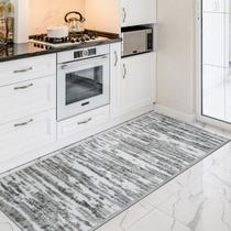 1 Tapete Cozinha Passadeira Absorvente Luxo 60x120 Nz Lua 10