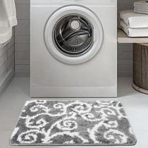 1 Tapete Lavanderia Antiderrapante Absorvente 45X65 Cozu D2