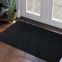 1 Tapete Porta Capacho Antiderrapante 40x75 Plain Liso Pt