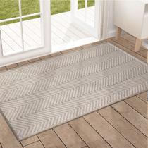 1 Tapete Porta Capacho Antiderrapante Lux 50x100 Js Bca M66