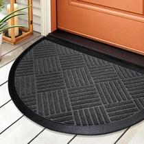 1 Tapete Porta Capacho Antiderrapante Meia Lua Greg Gf 40X60