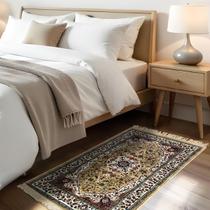 1 Tapete Quarto Belga Beira de Cama Es Cl 66 x 110 D06