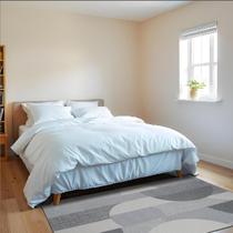 1 Tapete Quarto Cama Antiderrapante Js Fu 150 x 200 Vr