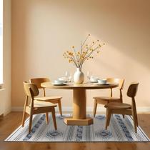 1 Tapete Sala Jantar Mesa Sem Pelo Js Fu 100 x 150 Vr