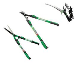 1 Tesoura Galhos + 1 Tesoura Grama + 1 Serrote Galhos Trapp