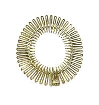 1 Tiara Bell Dourada Prendedor Cabelo presilha 12cm 1 Tiara Bell Dourada Prendedor Cabelo presilha 12cm