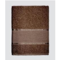 1 Toalha De Banho Barra Para Bordar Ponto Cruz 65X130 Marrom 1 Toalha De Banho Barra Para Bordar Ponto Cruz 65X130 Marrom