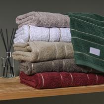 1 Toalha Lavabo Macia 500g/m2 Grossa Absorvent 30x50 Flo Bor 1 Toalha Lavabo Macia 500g/m2 Grossa Absorvent 30x50 Flo Bor