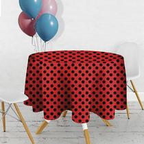 1 Toalha Mesa Festa Estampado TNT Poá Bolinha Lady Redonda 1 Toalha Mesa Festa Estampado TNT Poá Bolinha Lady Redonda