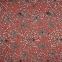 1 Toalha Mesa Festa Estampado TNT Spider Teia Aranha 140X300