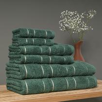 1 Toalha Rosto Macia 500g/m2 Grossa Absorvente 50x80 Flo Vde 1 Toalha Rosto Macia 500g/m2 Grossa Absorvente 50x80 Flo Vde
