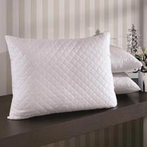 1 Travesseiro Confortável Toque Macio Antialérgico Antibacteriano - Bob Conforto