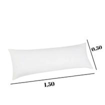 1 Travesseiro Refil de Corpo Antialérgico Fibra Xuxão Casa Decoração Luxo 1 Travesseiro Refil de Corpo Antialérgico Fibra Xuxão Casa Decoração Luxo