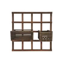 1 Treliça 70x70 + 1 Cachepô 18x18 + 1 Cachepô 36x18