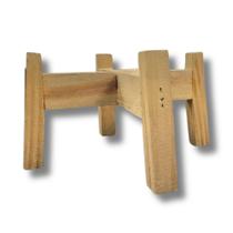 1 Tripé De Madeira P Suporte Decoração Planta Para Vasos 1 Tripé De Madeira P Suporte Decoração Planta Para Vasos